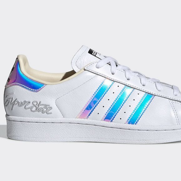 adidas Shoes - Adidas Holographic Iridescent Superstars Size 9